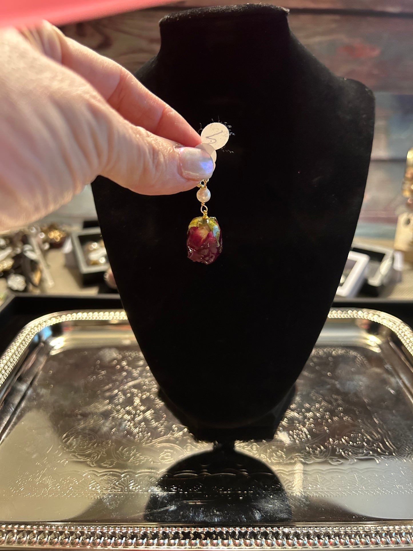 Rose pendant