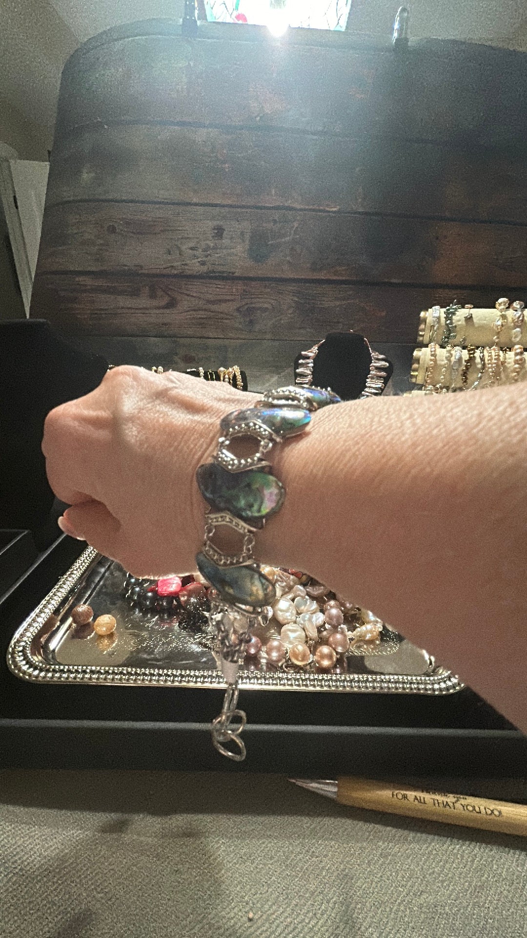 Crystal bracelet